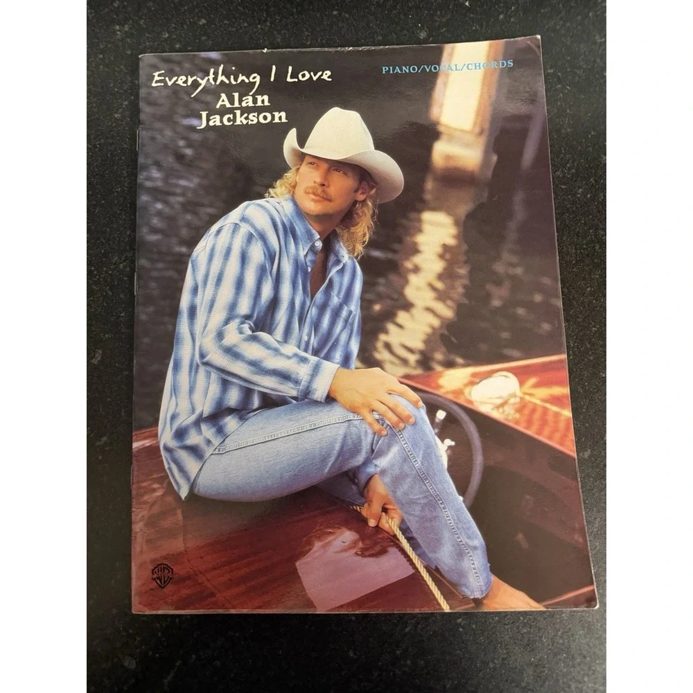 Alan Jackson 3 Book Songbook Lot Piano Vocal Chords Greatest Hits Country Music